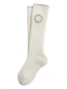 Носки с логотипом Brunello Cucinelli Kids, нейтральный