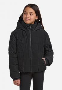 Зимняя куртка Abercrombie & Fitch MIDWEIGHT PUFFER JACKET UNISEX, Meteorite/Black