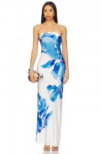 X revolve макси-платье Rococo Sand, blue