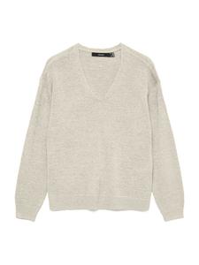 VERO MODA Свитер 'VMCharity' из шерсти белый