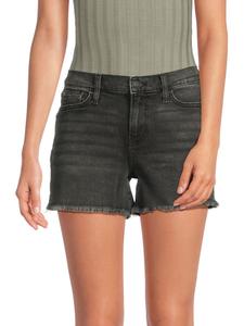 Джинсовые шорты Gracie с потертостями и бахромой Hudson Jeans, цвет Cecilia