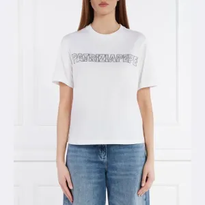 Футболка стандартного кроя Patrizia Pepe, белый