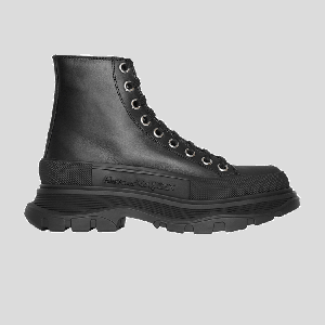 Кроссовки Alexander McQueen Alexander McQueen Wmns Tread Slick High 'Black', черный