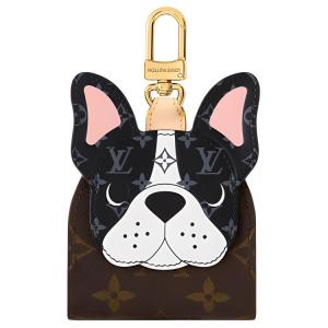 Аксессуар для сумки LOUIS VUITTON, черный/коричневый