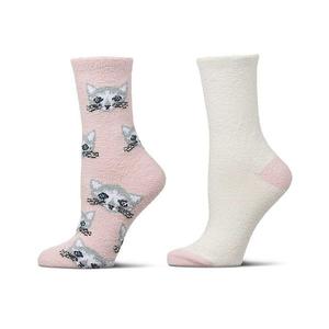 2 пары женских уютных носков "кошки" Memoi