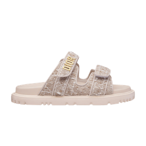 Кроссовки Dior Wmns Dioract Slide 'Cannage Tweed - Beige', кремовый