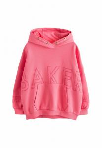 Худи Baker by Ted Baker OVERSIZED EMBROIDERED GRAPHIC , Coral Pink/Pink