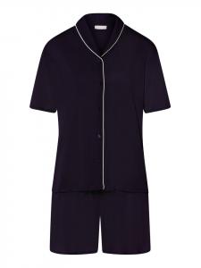 Hanro Короткие шорты Natural Comfort темно-синего цвета