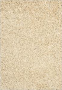 Ковер SAFAVIEH, 61 x 92 см, Monterey Shag Collection, Creme, ручной работы, идеально для помещений с высокой проходимостью: прихожая, гостиная, спальня (SG851C)