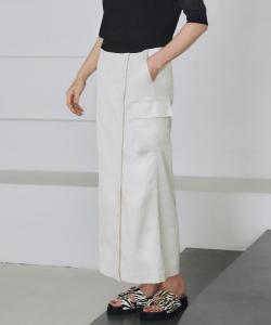 Эластичная атласная юбка, пригодная для стирки.