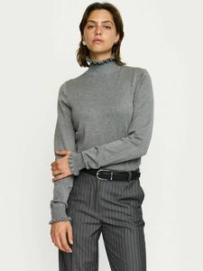 Свитер SRVibe в оттенке 053 Medium Gray Melange Soft Rebels