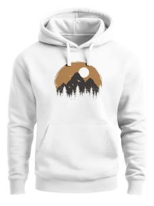 Толстовка Neverless Mountain Sun, белый