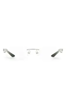 Очки The Artist III в прямоугольной оправе Maybach, серебристый