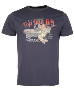 Футболка TOP GUN "TG20213026", цвет морской волны