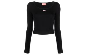 Балетка D рибб топ DIESEL, черный