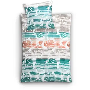 Постельное белье Kleine Wolke «Jill» с цветочным принтом, цвет Bunt