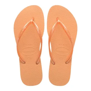 Женские сандалии Hav. Тонкий персик 412 Havaianas, персиковый