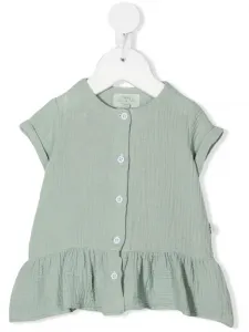 Платье с оборками TEDDY & MINOU, зеленый