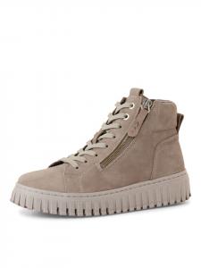 Tamaris Серые ботинки на шнуровке