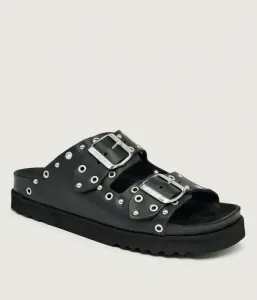 Кожаные тапочки Беатрис Scholl, черный