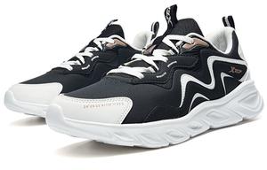 Кроссовки женские с низким верхом, черные/белые Xtep