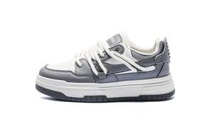 Meiretu Низкие мужские кроссовки для скейтбординга серого цвета