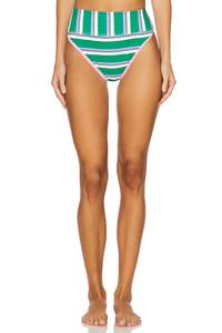 Низ бикини эмми Beach Riot, зеленый