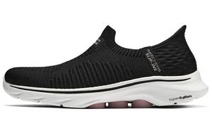 Кроссовки Skechers GO WALK 7 Lifestyle Shoes Women's Low-top Core Black / Cloud White / Team Shock Pink 2, черный