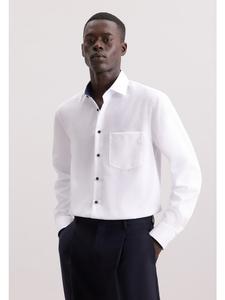 Деловая рубашка, стандартного размера, белого цвета Seidensticker