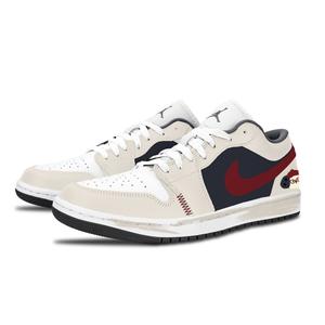 Air 1 устойчивые к истиранию низкие баскетбольные кроссовки Unisex Beige Jordan, бежевый