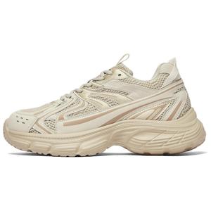 Высокие низкие кроссовки Chunky с подошвой 4 см Unisex AGSDON, Champagne[Hidden Wedge]-IW243368