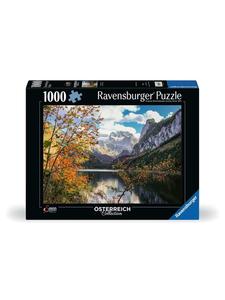 Пазл Ravensburger из 1000 деталей: Vorderer Gosausee с массивом Дахштайн, красочный принт