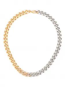 Цепочка-ожерелье с цирконием Maje, золотистый