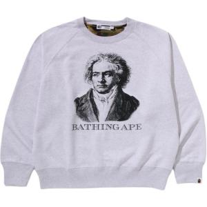 Legacy Cotton Sweatshirt A BATHING APE, серый