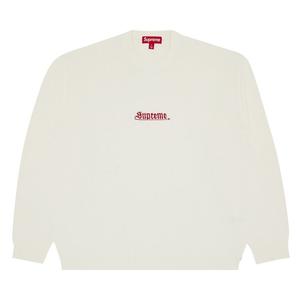 Свитер Supreme Old English Sweater, белый