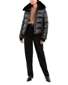 Пуховое пальто Vera с отделкой из овчины Dawn Levy