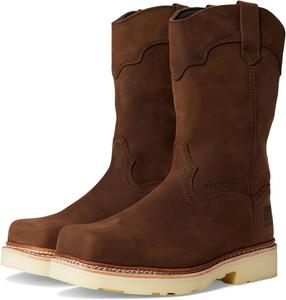 Мужские ботинки Frye Wellington, созданные с учетом безопасности, темно-коричневый