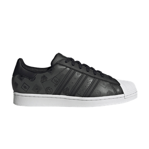 Кроссовки adidas Superstar 'Monogram Logo - Black', черный