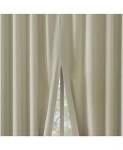 Пара 100% затемняющих штор для театра с магнитной застежкой Aria Sun Zero, коричневый