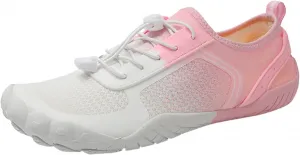 Водная обувь, мужская женская быстросушка, аква, спорт на открытом воздухе, босоногая обувь для бассейна, пляж, походы, каякинг, прогулка, водная йога, река Generic, розовый