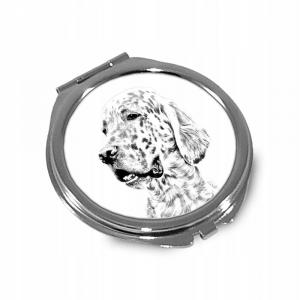 English Setter Складное карманное зеркало Inna Marka