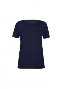 Рубашка повседневная комфортная полоса Sassa, синий