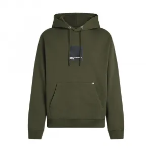 Худи Karl Lagerfeld Jeans A1M20003 с обычным квадратным логотипом, зеленый