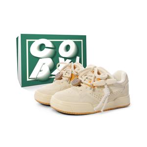 Износостойкие и легкие низкие кроссовки для скейтбординга Cob, женские, желтые Cobx, Yellow