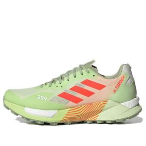 Кроссовки terrex agravic ultra trail running shoes 'almost lime' Adidas, зеленый