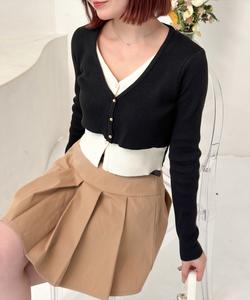 Вязаный кардиган в стиле ансамбля