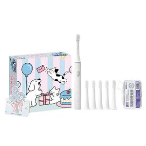 Электрические зубные щетки Xiaomi, T100 белый-Cute Pet Design Birthday Box