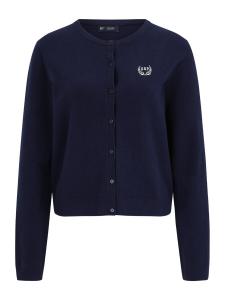 Вязаный кардиган Gap Petite, темно-синий