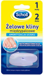 Гелевые межпальцевые клинья, 3 шт. Scholl, Gelactiv
