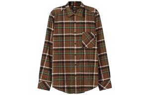 Hugo Boss Мужская рубашка оливково-зеленого цвета